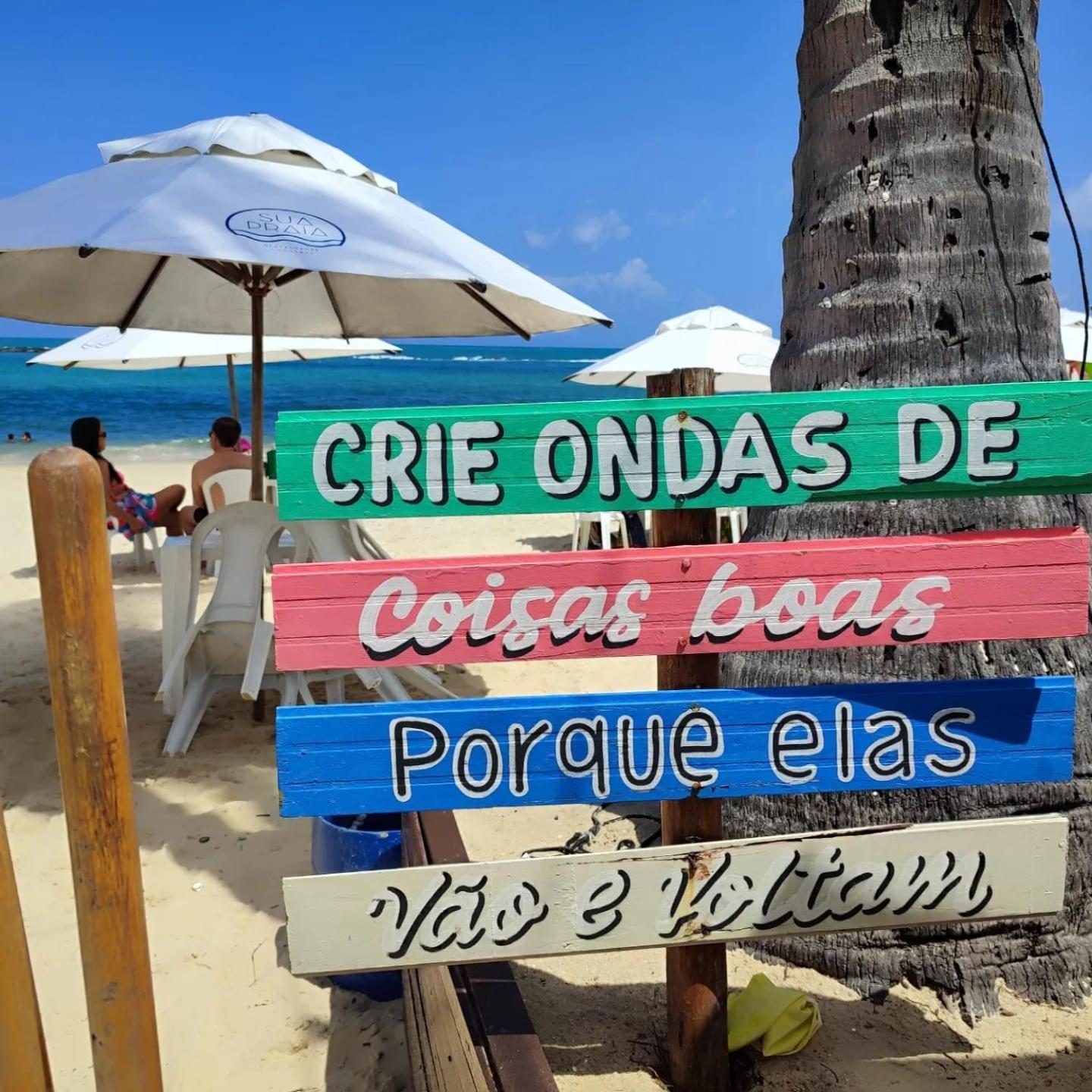 Apart Hotel A Beira Mar ナタール エクステリア 写真